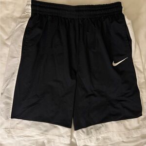 Nike Men's Athletic Shorts in Black and White